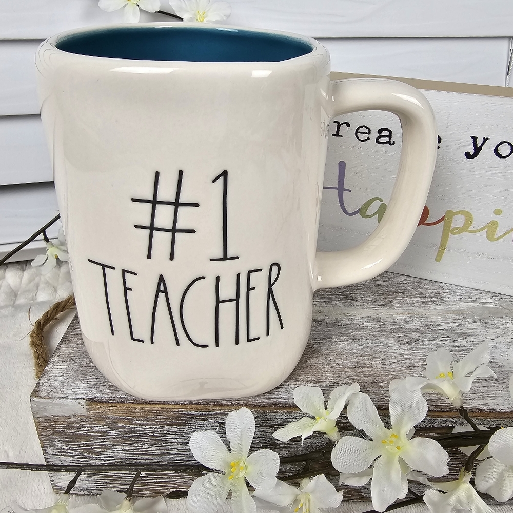 Rae Dunn #1 Teacher Mug - Picture 9 of 9